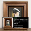 Sold: sea captain oil painting