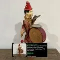 Sold: rare 1933 Chicago World's Fair musical clown drummer automaton toy, antique